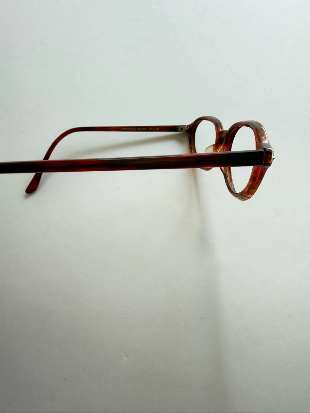 Vintage Italy Handmade Tortoise Shell Glasses Frames PC 2313